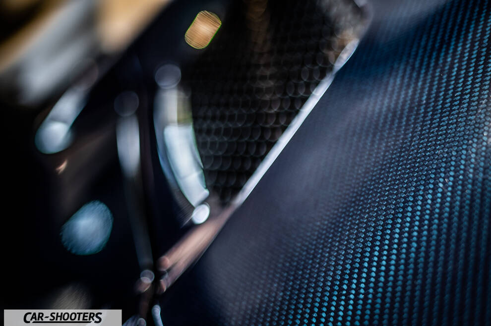 Dallara – detail, carbon fiber weave close-up