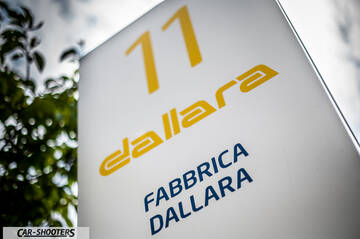 Dallara – detail, dallara sign close-up