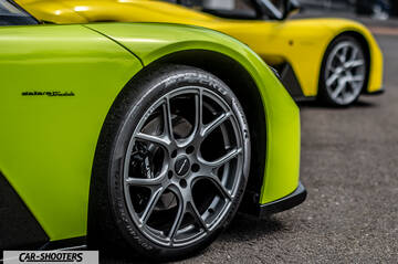 Dallara – detail, alloy wheel close-up