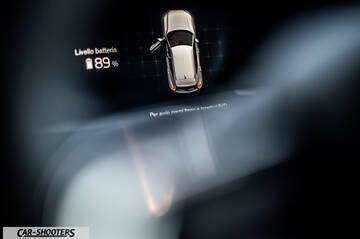 Volvo XC40 P8 – dashboard, digital instrument cluster