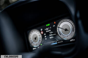 Hyundai Kona Electric 2021 – dashboard, digital instrument cluster