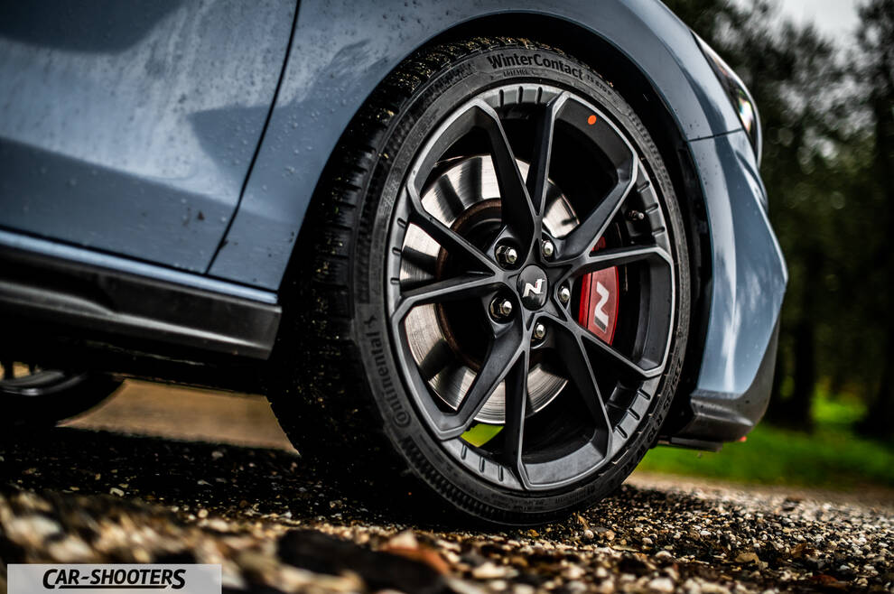 Hyundai i30N – detail, alloy wheel close-up