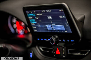 Hyundai i30N – dashboard, touchscreen infotainment display