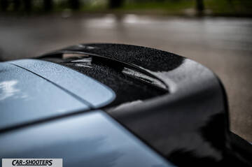 Hyundai i30N – detail, rear spoiler close-up