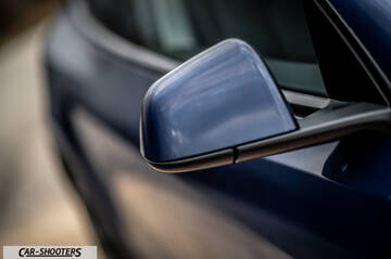 Tesla Model Y – detail, side mirror close-up