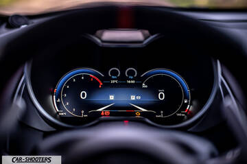 Alpine A110 – dashboard, digital instrument cluster