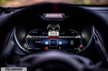 Alpine A110 – dashboard, digital instrument cluster