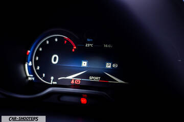 Alpine A110 – dashboard, digital instrument cluster