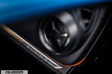 Alpine A110 – detail, interior air vent close-up