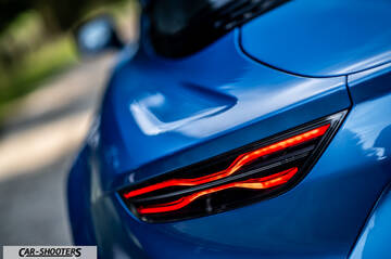 Alpine A110 – detail, taillight close-up