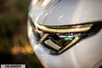 Ford Mustang Mach E – detail, headlight close-up