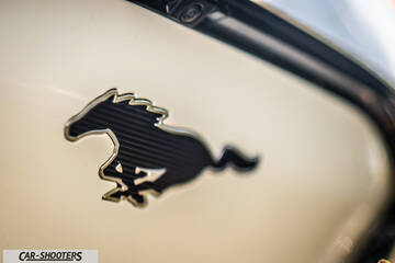 Ford Mustang Mach E – detail, emblem close-up