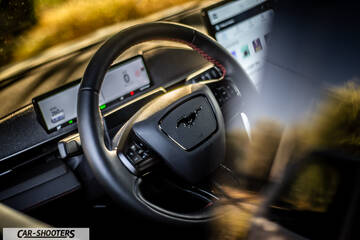 Ford Mustang Mach E – dashboard, digital instrument cluster