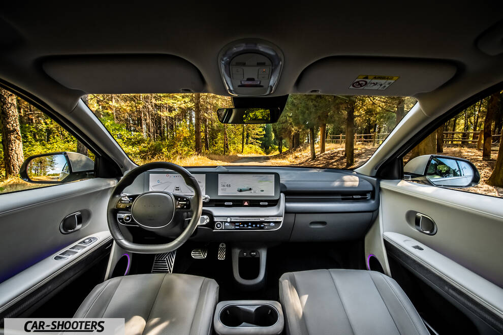 Hyundai Ioniq 5 – dashboard, digital instrument cluster