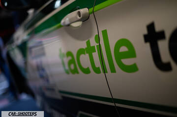 detail, with green and black graphics