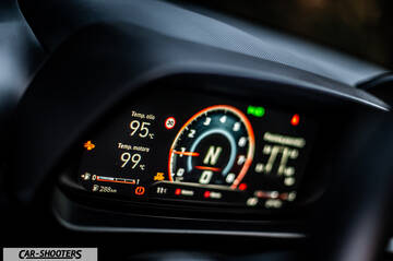 Hyundai i2N – dashboard, digital instrument cluster
