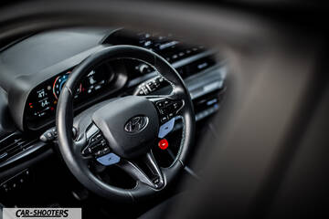 Hyundai i2N – dashboard, digital instrument cluster
