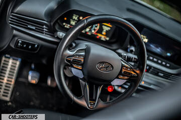 Hyundai i2N – dashboard, digital instrument cluster