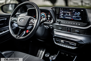 Hyundai i2N – dashboard, digital instrument cluster