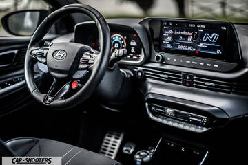 Hyundai i2N – dashboard, digital instrument cluster