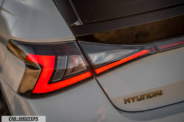 Hyundai i2N – detail, rear light cluster close-up