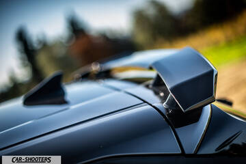 Hyundai i2N – detail, rear spoiler close-up
