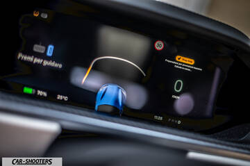 Tesla Model S Plaid – dashboard, digital instrument cluster