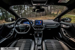 Ford Puma STLine – dashboard, digital instrument cluster and touchscreen