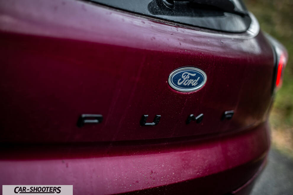 Ford Puma STLine – detail, rear badge close-up