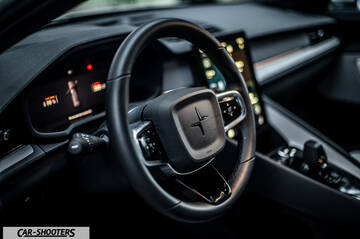 Polestar 2 – dashboard, digital instrument cluster