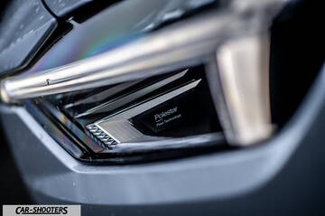 Polestar 2 – detail, headlight detail close-up