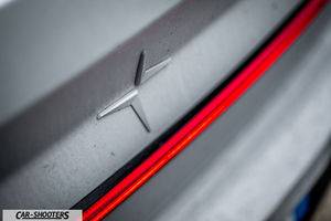 Polestar 2 – detail, rear badge close-up