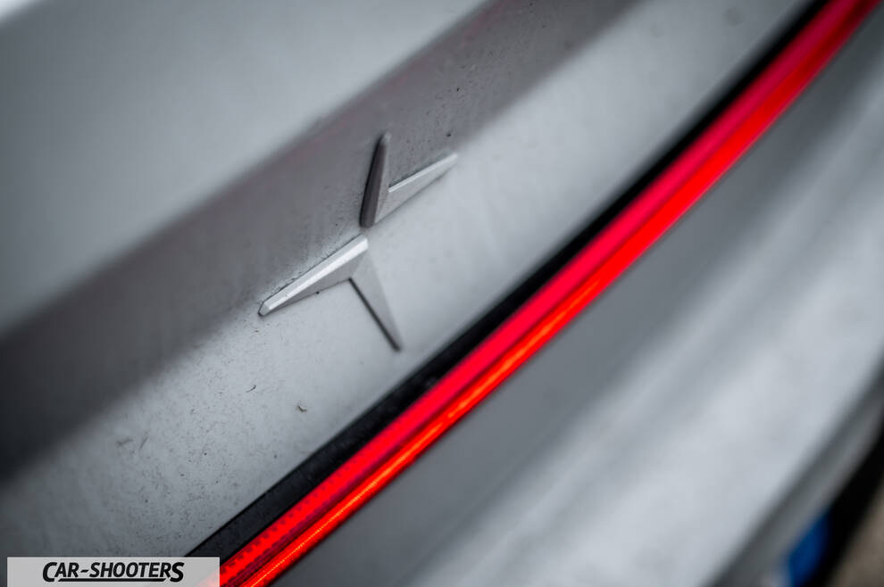 Polestar 2 – detail, rear badge close-up