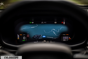 Polestar 2 – dashboard, digital instrument cluster