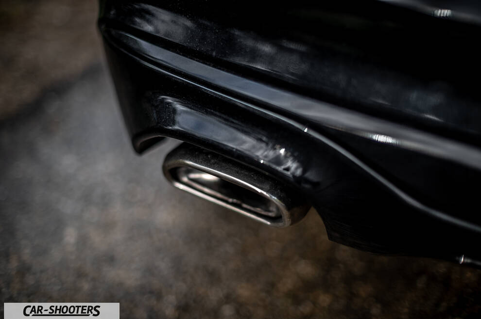 Ford Kuga STLine – detail, exhaust tip close-up