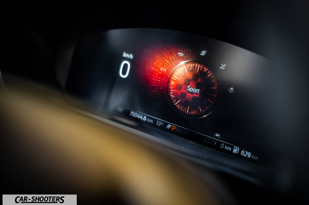 Ford Kuga STLine – dashboard, digital instrument cluster
