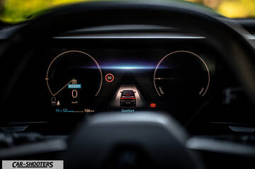 Renault Megane E TECH – dashboard, digital instrument cluster