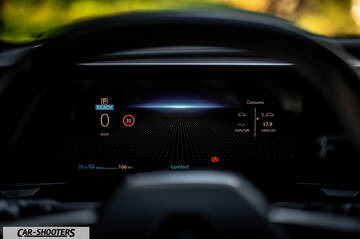 Renault Megane E TECH – dashboard, digital instrument cluster