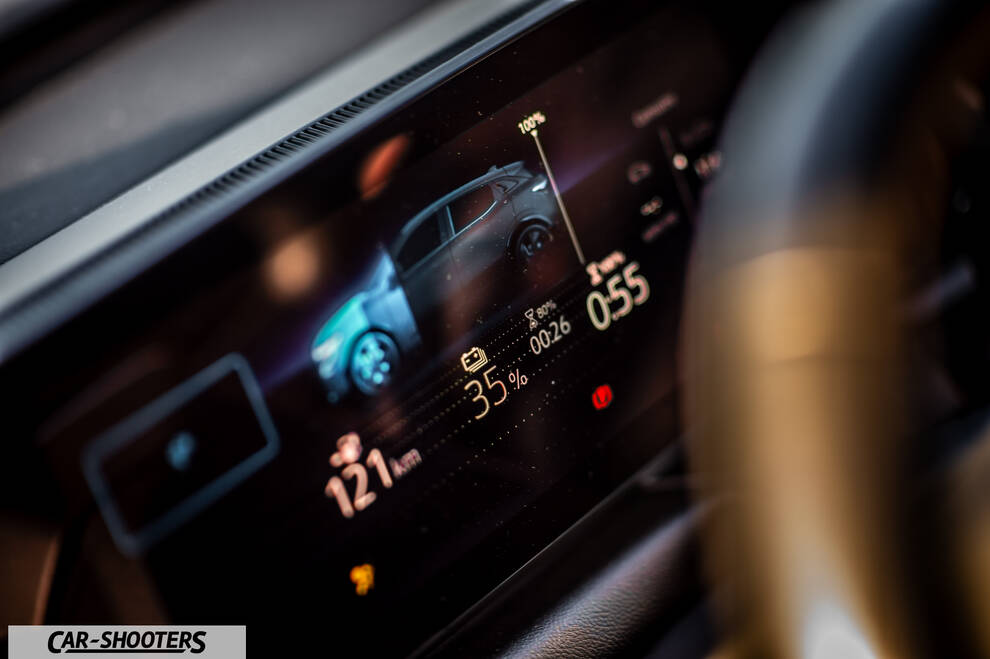 Renault Megane E TECH – dashboard, digital instrument cluster