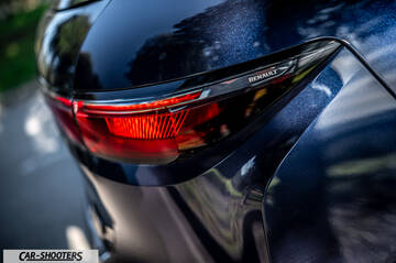 Renault Megane E TECH – detail, taillight close-up