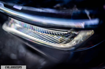 Renault Megane E TECH – detail, headlight close-up