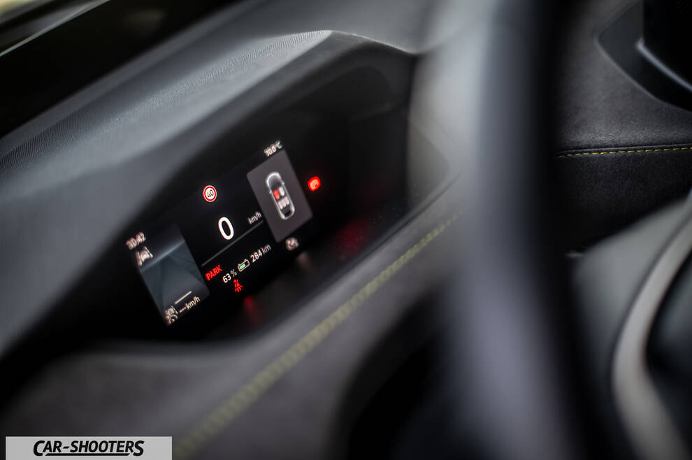 Skoda Enyaq – dashboard, digital instrument cluster
