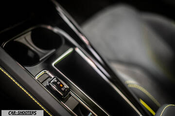 Skoda Enyaq – interior, center console and gear selector