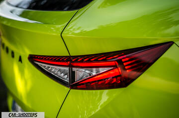Skoda Enyaq – detail, taillight close-up