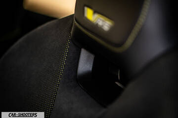 Skoda Enyaq – detail, bucket seat headrest detail