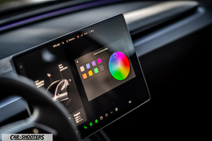 Tesla Model 3 2025 – dashboard, large central touchscreen display