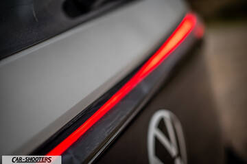 Volkswagen ID BUZZ – detail, taillight and emblem close-up