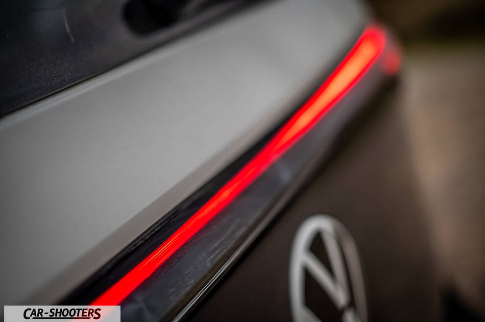 Volkswagen ID BUZZ – detail, taillight and emblem close-up