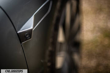 Polestar 4 – detail, fender camera close-up