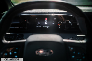 Ford Capri – dashboard, digital instrument cluster